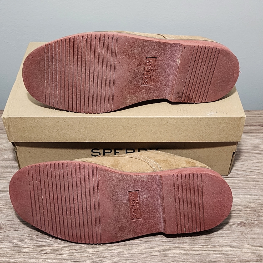 Kids Sperry Suede "Bucks" - Picture 7 of 8